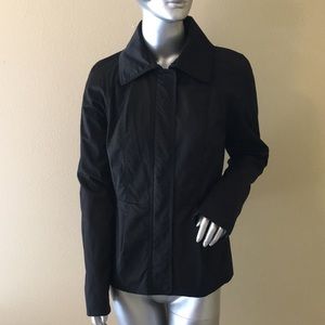Armani Exchange Peplum Cotton blend jacket